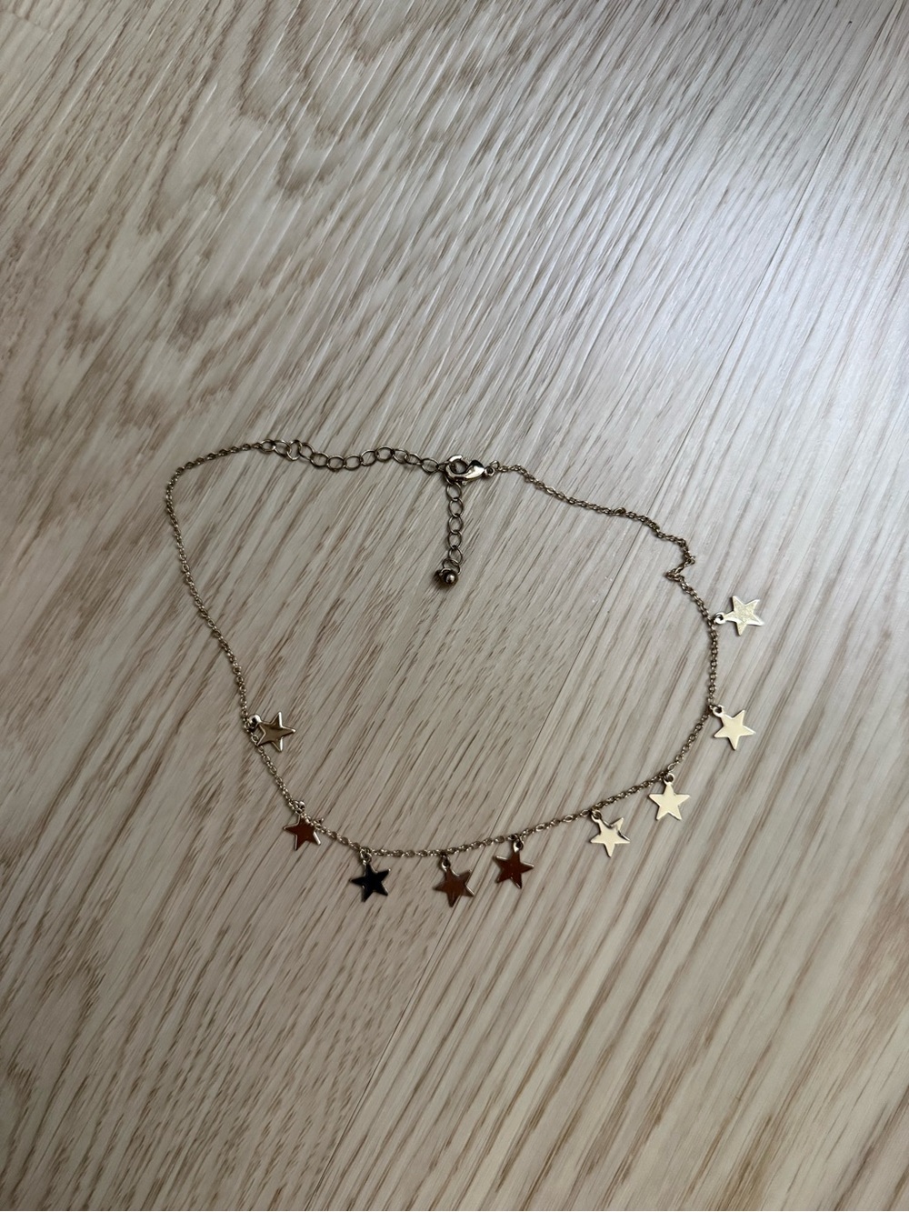 Stars and key lock necklace